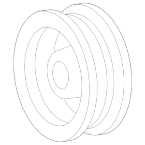 2015 - 2018 Toyota Alternator Pulley 27411-21210