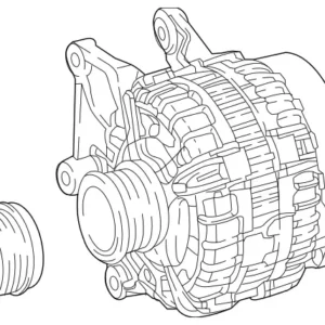 2015 - 2020 Mercedes-Benz Alternator 000-906-17-22