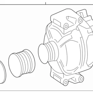 2015 - 2020 Mercedes-Benz Alternator 000-906-77-03-81