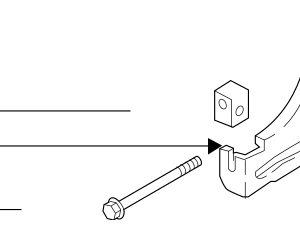 2015 - 2021 Hyundai Alternator Adjusting Bracket 37460-2B300