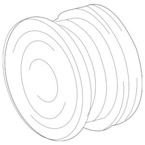 2015 - 2025 Lexus Alternator Pulley 27415-0W170