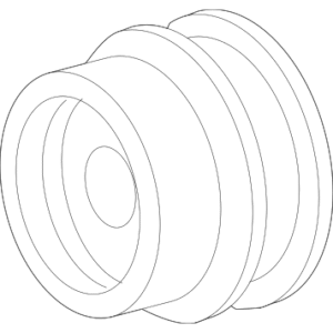 2015 - 2026 Lexus Alternator Pulley 27415-38010
