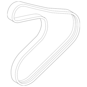 2016 - 2017 Hyundai Serpentine Belt 25212-2B080