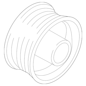 2016 - 2025 Mazda Alternator Pulley PE31-18-330