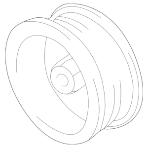 2017 - 2022 Toyota Alternator Pulley 27415-0P030