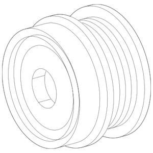 2018 - 2024 Toyota Alternator Pulley 27415-0P020