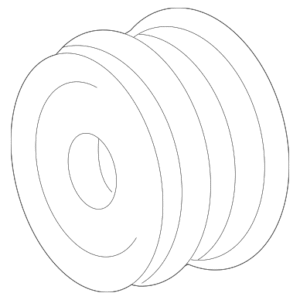 2018 - 2025 Lexus Alternator Pulley 27415-0W250