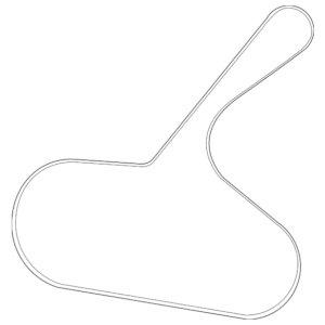 2019 - 2019 Mazda Serpentine Belt SH01-15-909A