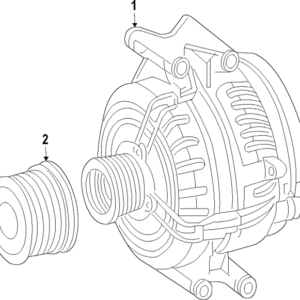 2019 - 2022 Mercedes-Benz Alternator 000-906-27-22-80