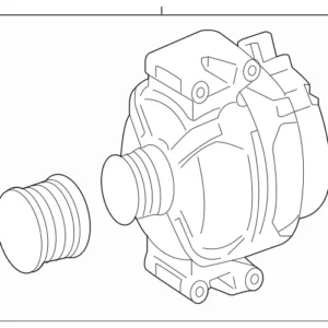 2019 - 2022 Mercedes-Benz Alternator 000-906-99-05