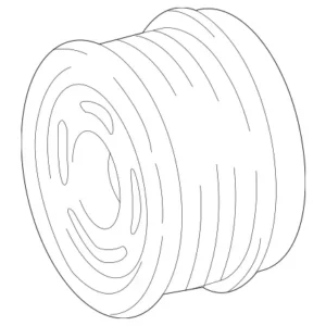 2019 - 2023 Mercedes-Benz Alternator Pulley 264-155-00-00