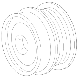 2019 - 2025 Toyota Alternator Pulley 27415f0040