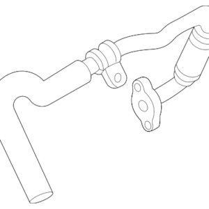2020 - 2025 Audi Engine Coolant Pipe 4M8-121-661-A