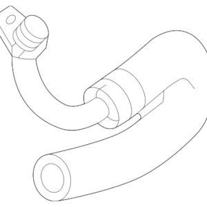 2020 - 2026 Audi Engine Water Pump Outlet Pipe 4M8-121-662