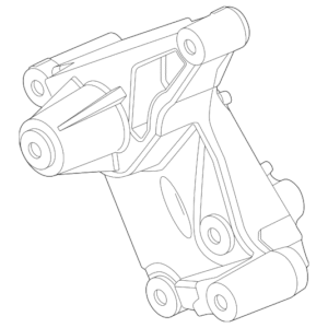 2020 - 2026 Ford Motorcraft Alternator Bracket STP-368