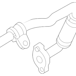 2021 - 2026 Audi Engine Coolant Pipe 4K0-121-661