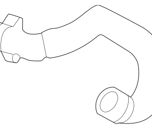 2021 - 2026 Audi Radiator Coolant Hose 4K0-121-062-F