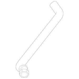 2022 - 2023 Ford Hose Radiator NL3Z-8260-D