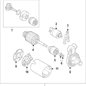 2022 - 2023 Hyundai Alternator Bracket 36172-2M400