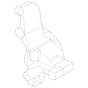 2022 - 2023 Nissan Alternator Bracket 11910-6RC2B