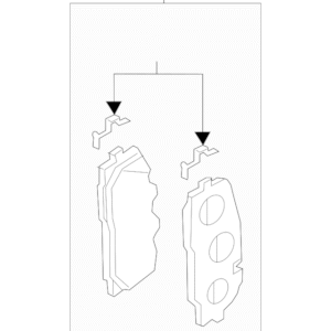2022 - 2025 Audi Disc Brake Pad Set 83A-698-151-B