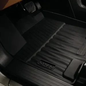 2022 - 2027 INFINITI All-season Floor Mats - High Wall Liner - Captains Chairs (4-piece / Black) T99E46SA1A