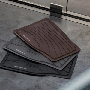 2023 - 2023 Porsche All-weather Floor Mats - Black 9J1-044-800-20-OS5