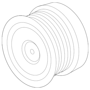 2023 - 2025 Ford Idler Pulley PC3Z-10344-A