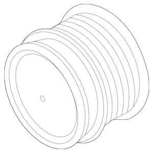 2023 - 2025 Ford Pulley PZ1Z-10344-B