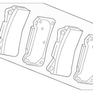 2023 - 2025 Honda Disc Brake Pad Set 45022-T60-A01