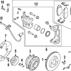 2023 - 2025 Hyundai Brake Pads 58101-KLA00