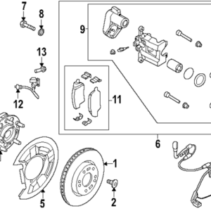 2023 - 2025 Hyundai Brake Pads 58302-KLA00