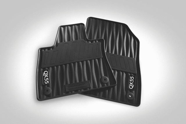 2023 - 2025 INFINITI All-season Floor Mats - (rubber / Black) T99E15VG1A