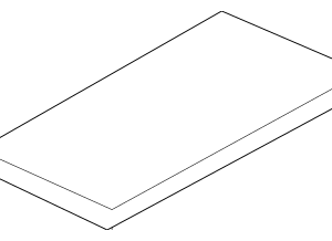 2023 - 2025 Nissan Console Mat 96949-9HF1B