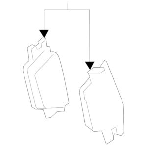 2023 - 2026 Lexus Disc Brake Pad Set 04466-02480