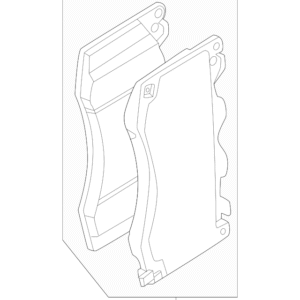 2024 - 2025 Ford Disc Brake Pad Set PR3Z-2001-C