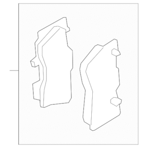 2024 - 2025 Ford Motorcraft Disc Brake Pad Set BRF-2069
