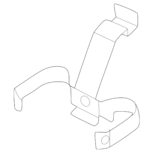 2024 - 2025 Porsche Brake Pads Spring 95C-615-269-B