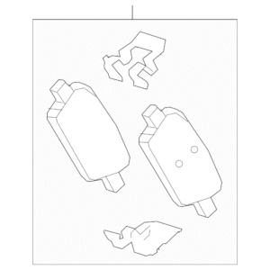 2024 - 2026 Chevrolet Brake Pads 85071010