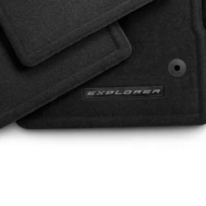 2024 - 2026 Ford Carpeted Black Floor Mats - 4-piece Set LB5Z-7813300-AF