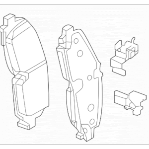 2024 - 2026 Honda Disc Brake Pad Set 85134201