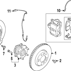 2024 - 2026 Hyundai Brake Pads 58101-BFA10