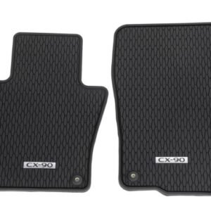 2024 - 2026 Mazda Black All-weather Floor Mats Front KEME-V0-350