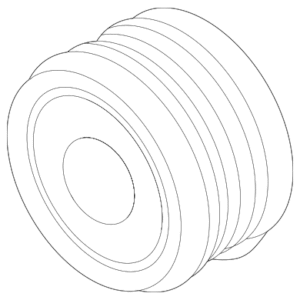 2025 - 2025 Ford Alternator Pulley RB5Z-10344-B