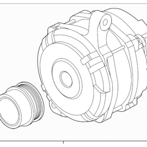 2025 - 2025 Ford Alternator RB3Z-10346-A