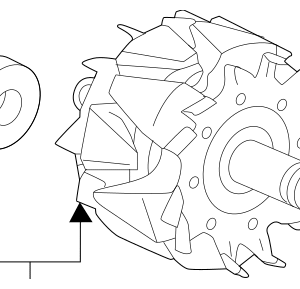 2025 - 2025 Honda Alternator Rotor 31101-6MD-A01