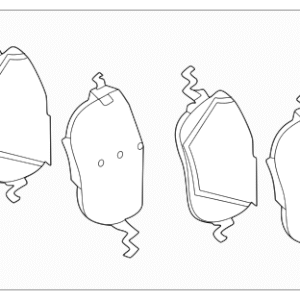 2025 - 2025 Mercedes-Benz Disc Brake Pad Set 465-421-05-01