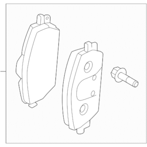 2025 - 2025 Volvo Disc Brake Pad Set 80011381