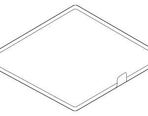 2025 - 2026 Audi Console Mat 85E-863-595-4PK