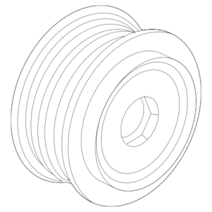 2025 - 2026 Honda Alternator Pulley 31141-6MD-A01